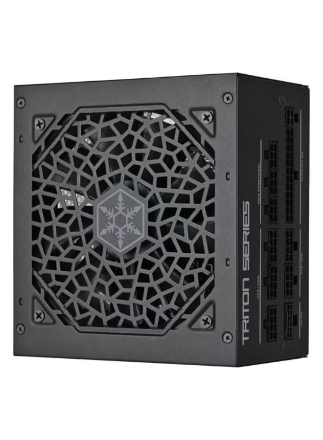 SilverStone مزود طاقة تريتون 850R GM 850W ATX 3.1 PCIe 5.0 كامل التعديل، كفاءة ذهبية من Cybenetics، حماية OVP/OCP/UVP/OTP/SCP، تصميم مدمج للألعاب وأجهزة الكمبيوتر عالية الأداء | SST-TR850R-GM - Image 3